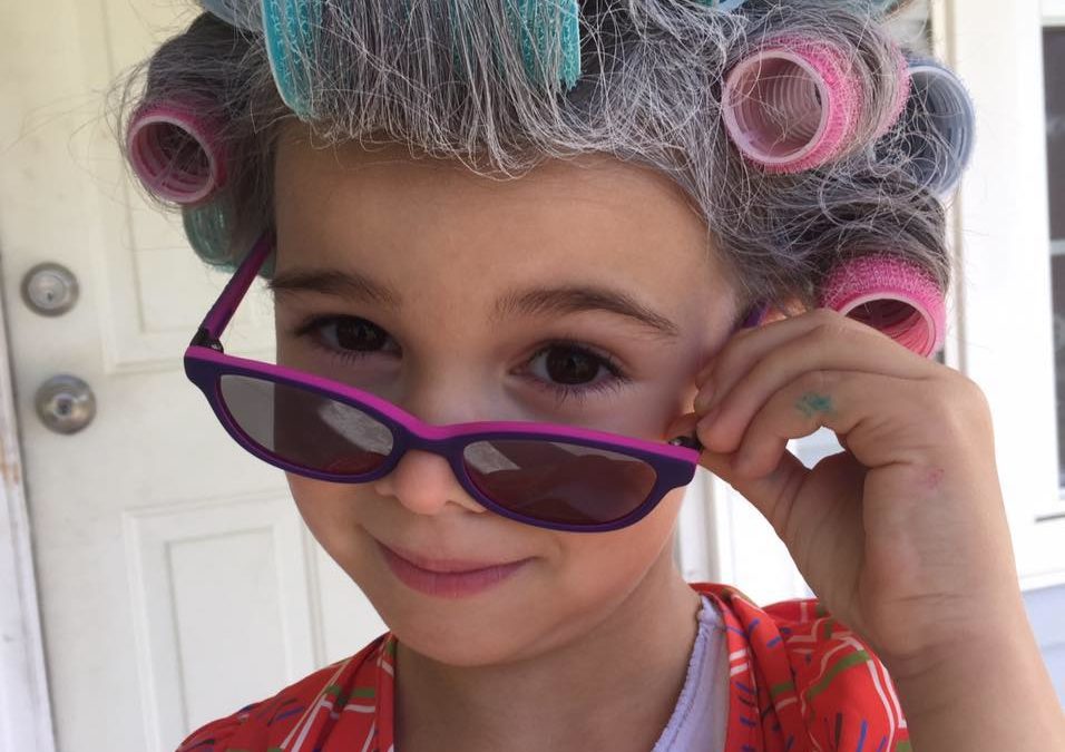 Old Lady Costume for the 100th day of School