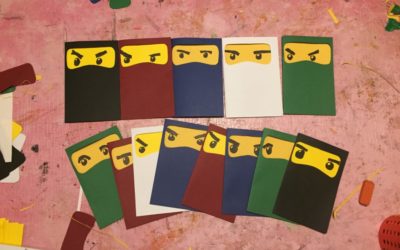 Ninjago Birthday Invitations