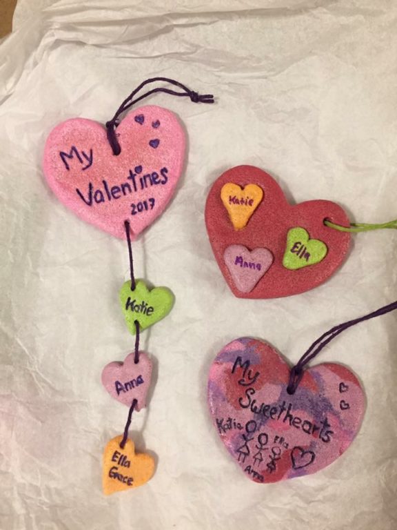 Salt Dough for Valentines Day | Crafting with Kids