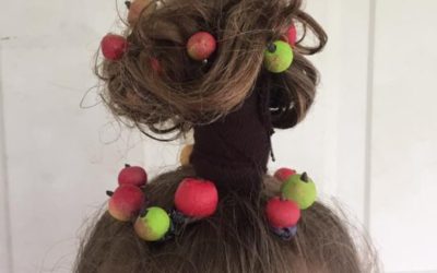 Apple Tree for Crazy Hair Day