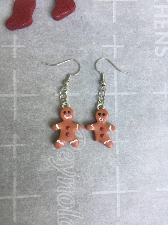 Gingerbread Earrings