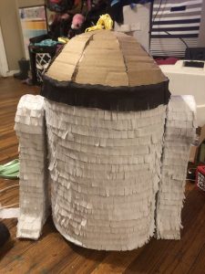 R2D2 Paper craft (using an empty toilet paper roll!) - Love, Jaime